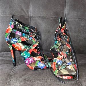 Madden Girl Floral Heels